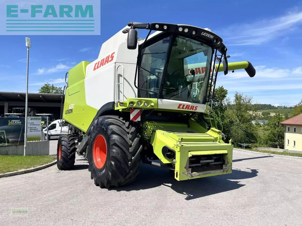CLAAS lexion 620 - Labības kombains: foto 1 CLAAS lexion 620 - Labības kombains: foto 1
