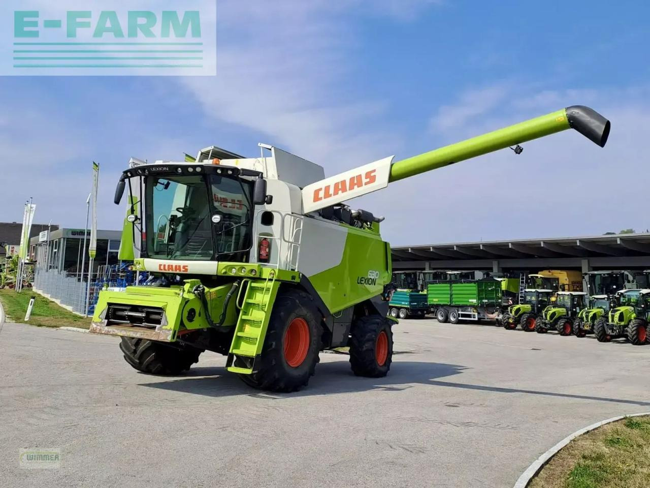 CLAAS lexion 630 - allrad - Labības kombains: foto 2 CLAAS lexion 630 - allrad - Labības kombains: foto 2