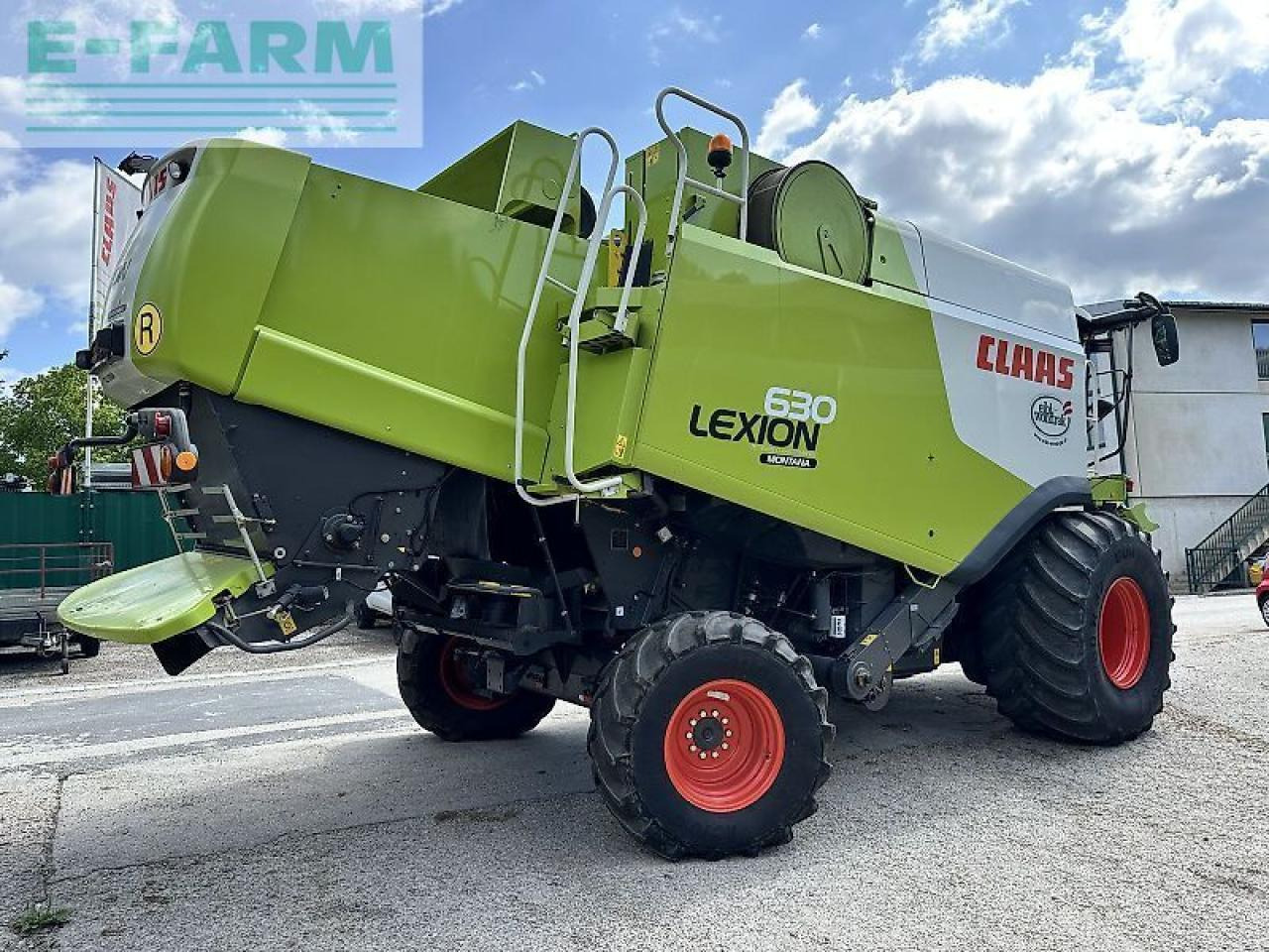 Labības kombains CLAAS lexion 630 montana: foto 14