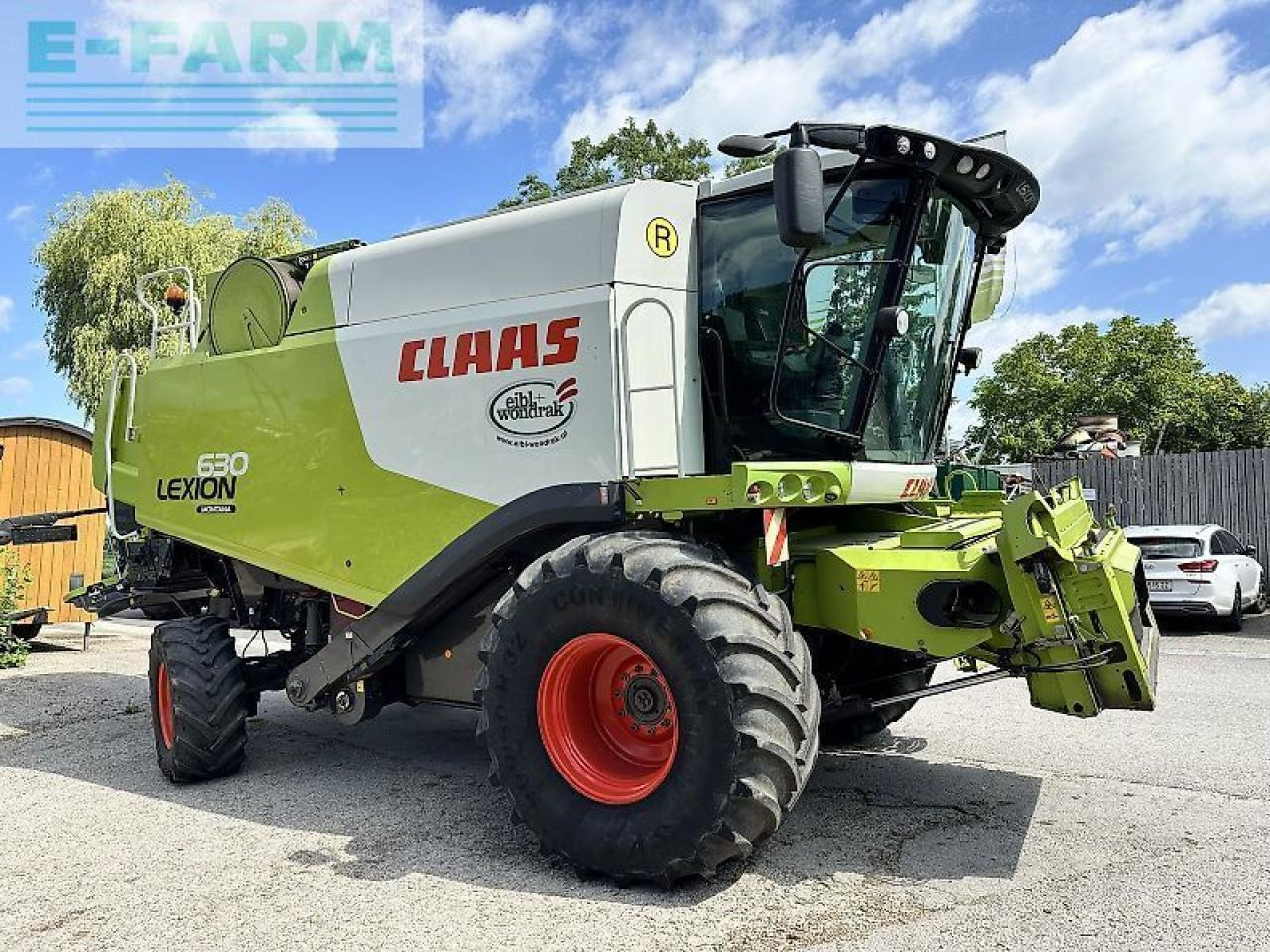 Labības kombains CLAAS lexion 630 montana: foto 10