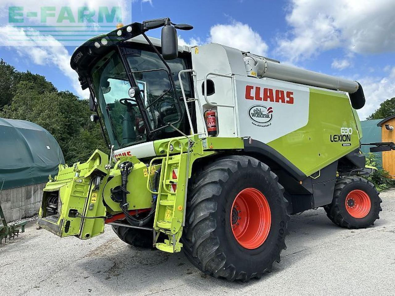CLAAS lexion 630 montana - Labības kombains: foto 1 CLAAS lexion 630 montana - Labības kombains: foto 1
