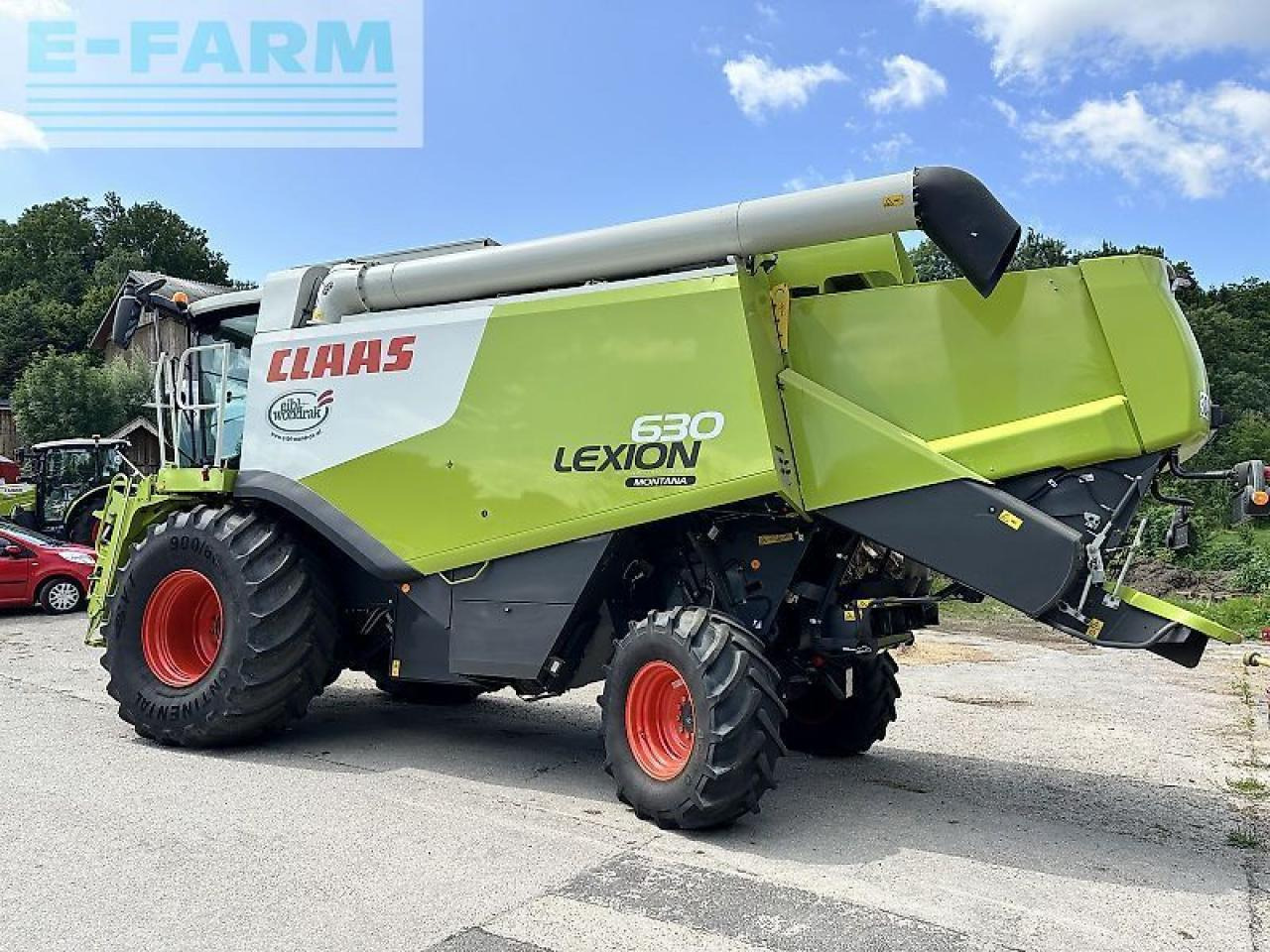 Labības kombains CLAAS lexion 630 montana: foto 12