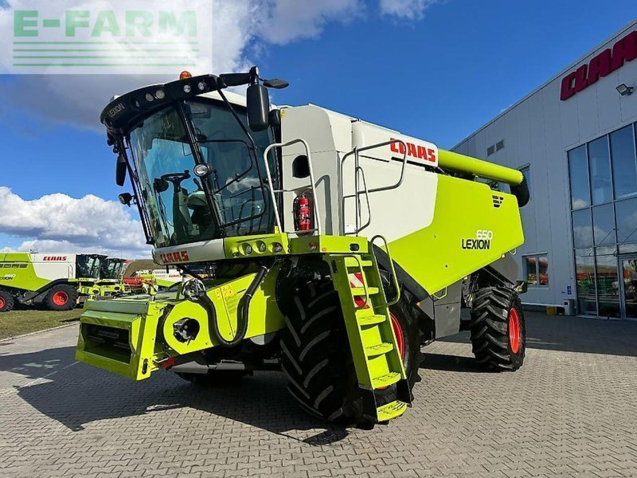 CLAAS lexion 650 - Labības kombains: foto 3 CLAAS lexion 650 - Labības kombains: foto 3