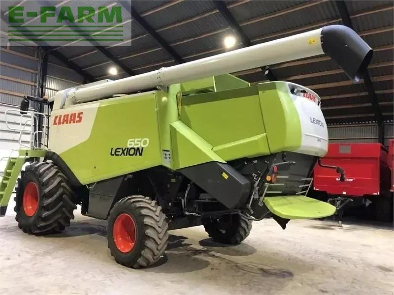 CLAAS lexion 650 - Labības kombains: foto 4 CLAAS lexion 650 - Labības kombains: foto 4