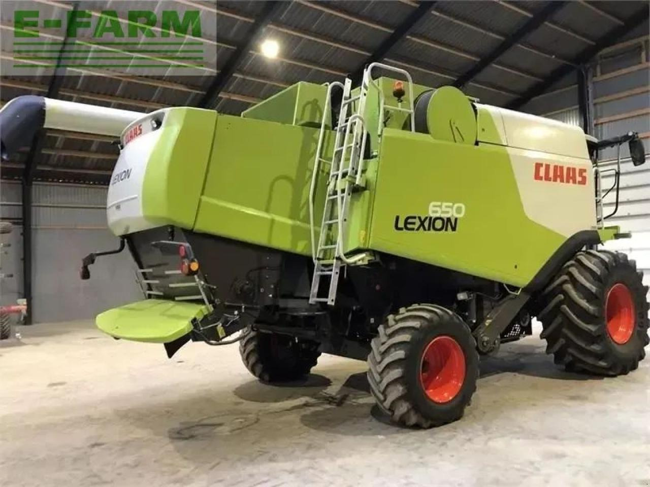 CLAAS lexion 650 - Labības kombains: foto 3 CLAAS lexion 650 - Labības kombains: foto 3