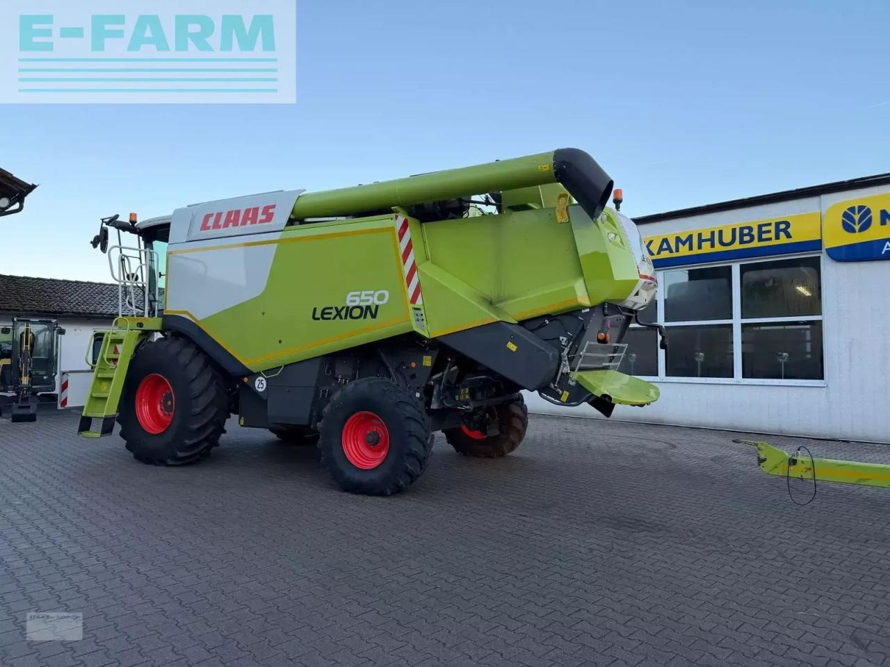 CLAAS lexion 650 (stage iiib) - Labības kombains: foto 4 CLAAS lexion 650 (stage iiib) - Labības kombains: foto 4