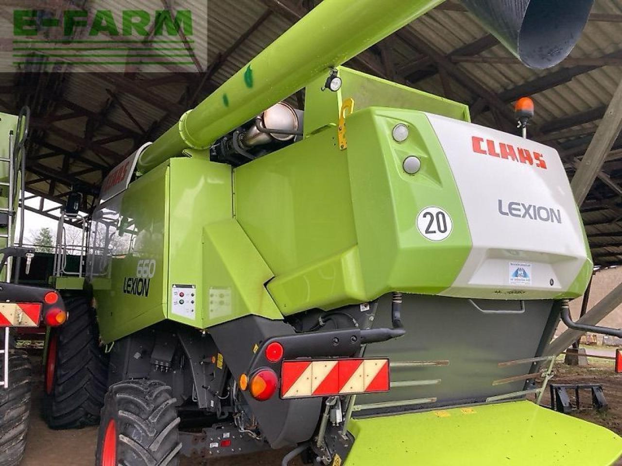 CLAAS lexion 660 - Labības kombains: foto 5 CLAAS lexion 660 - Labības kombains: foto 5