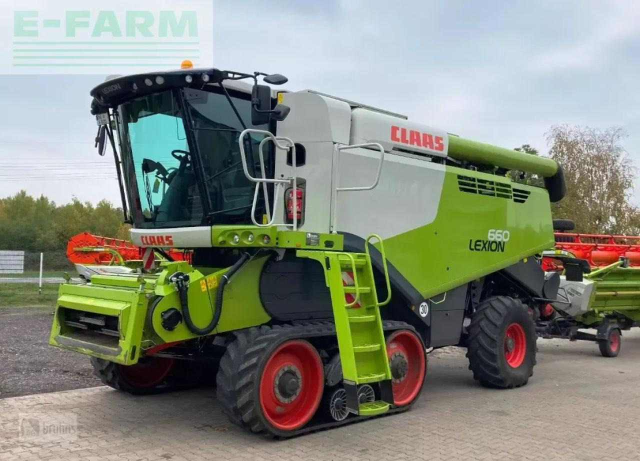CLAAS lexion 660 tt mit vario 930 - Labības kombains: foto 2 CLAAS lexion 660 tt mit vario 930 - Labības kombains: foto 2