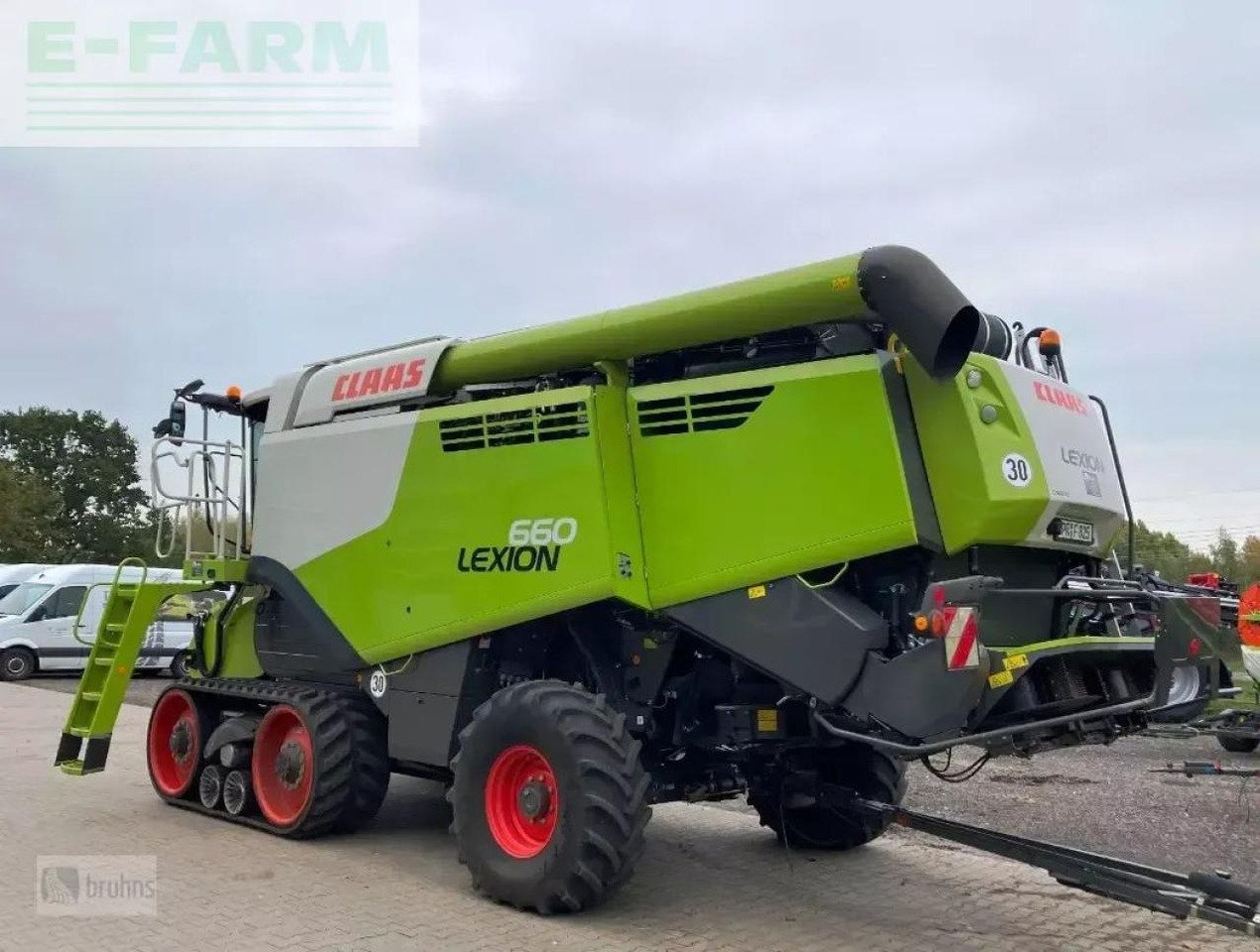 CLAAS lexion 660 tt mit vario 930 - Labības kombains: foto 5 CLAAS lexion 660 tt mit vario 930 - Labības kombains: foto 5