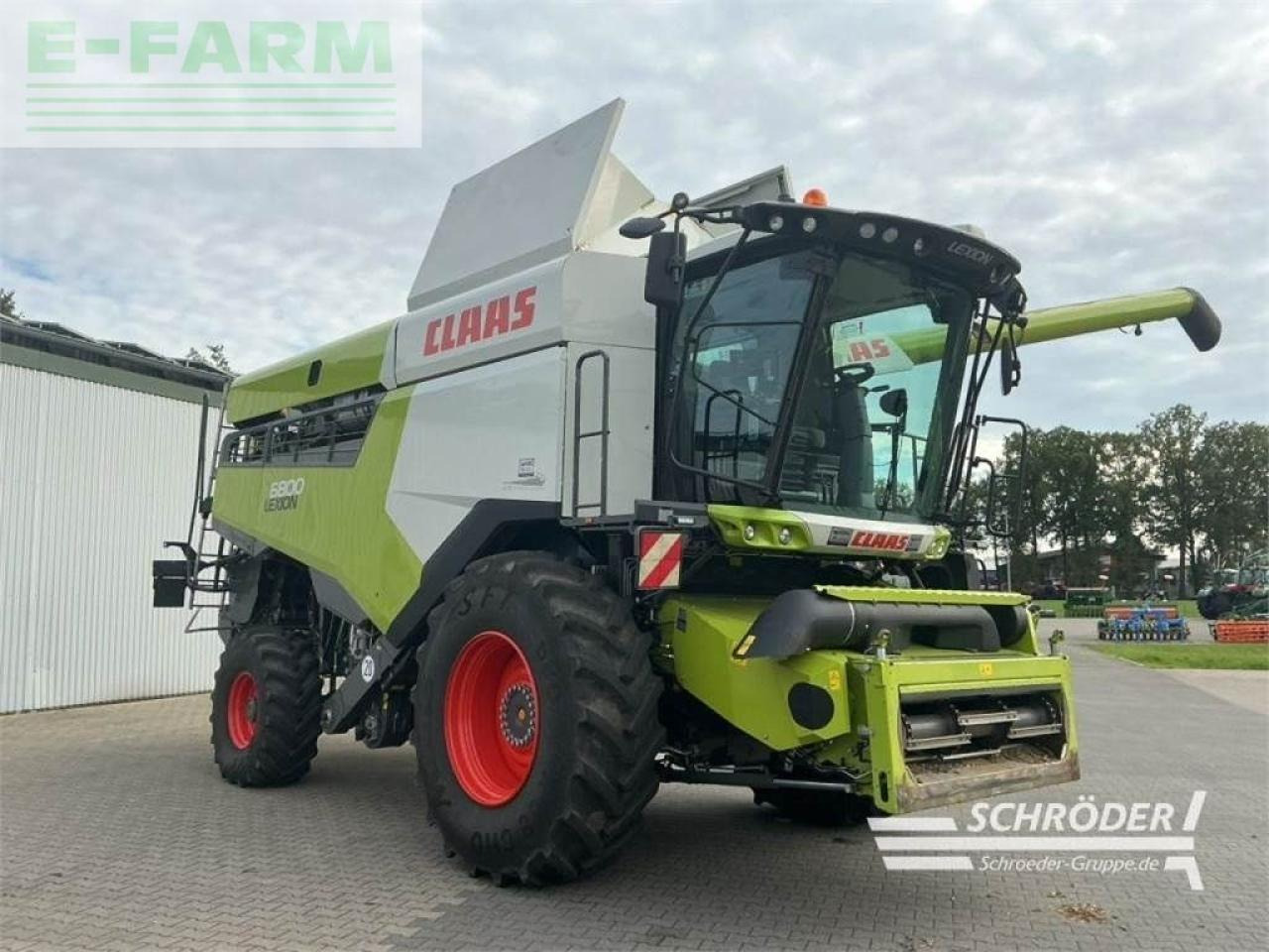 CLAAS lexion 6800 + vario 1080 (inkl. raps) - Labības kombains: foto 3 CLAAS lexion 6800 + vario 1080 (inkl. raps) - Labības kombains: foto 3