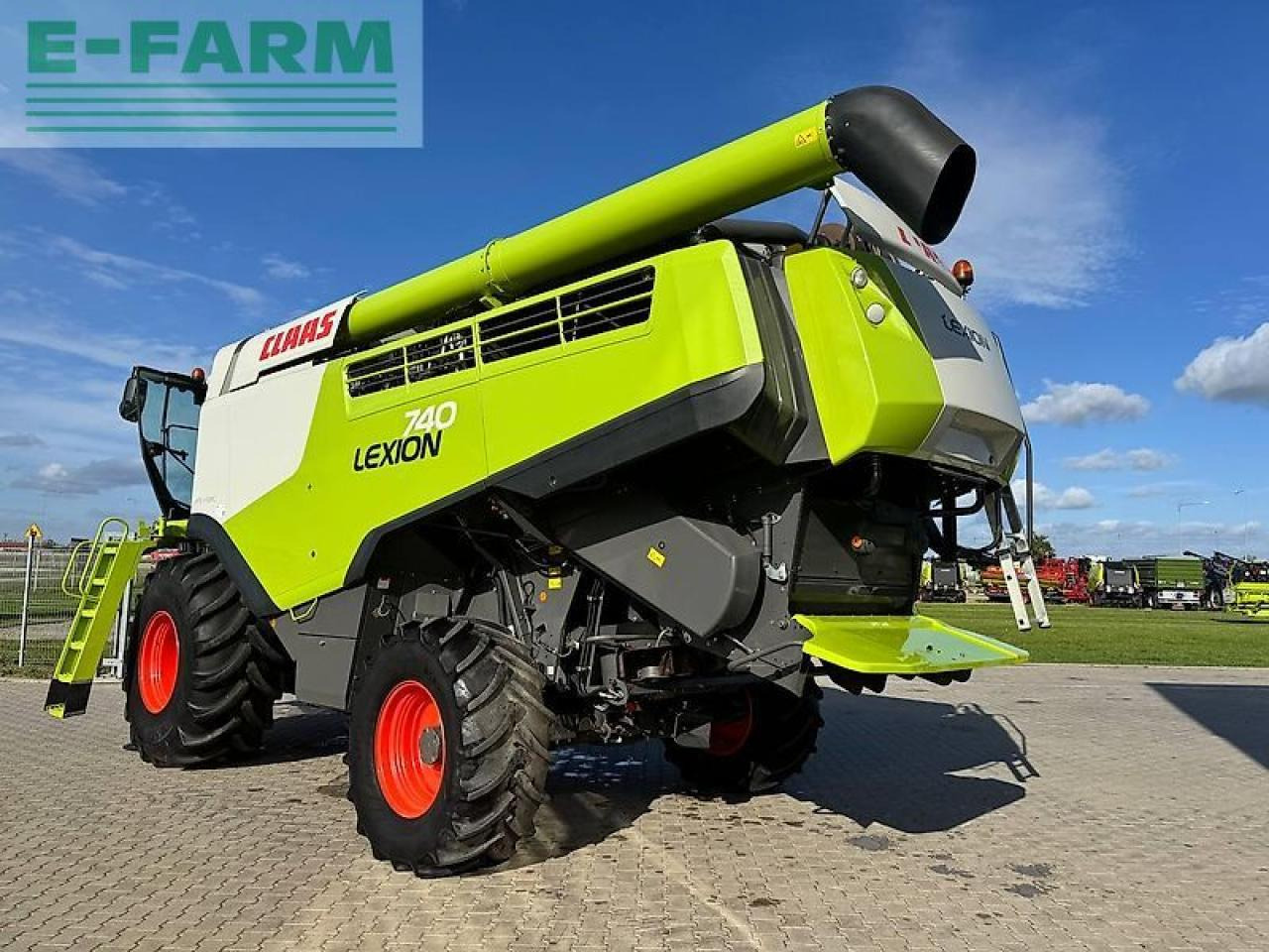 CLAAS lexion 740 - Labības kombains: foto 5 CLAAS lexion 740 - Labības kombains: foto 5