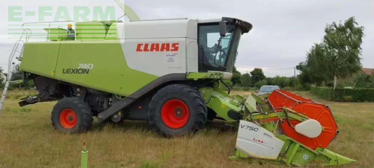 CLAAS lexion 740 - Labības kombains: foto 2 CLAAS lexion 740 - Labības kombains: foto 2
