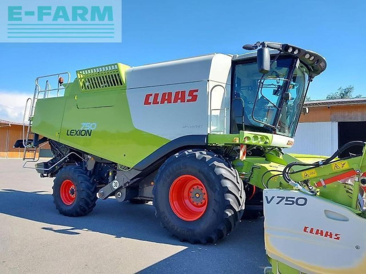 Labības kombains CLAAS lexion 750: foto 12