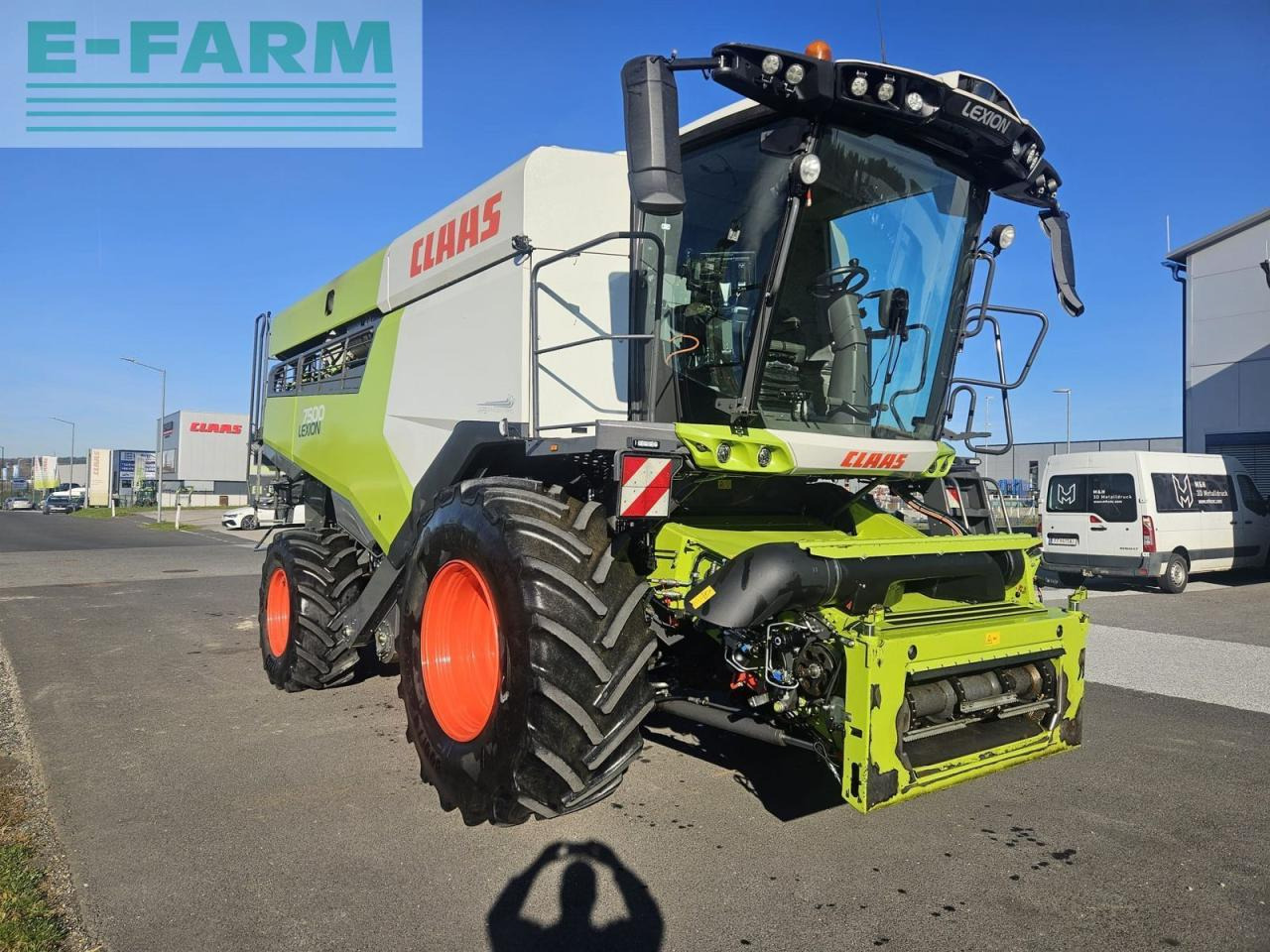 CLAAS lexion 7500 - Labības kombains: foto 3 CLAAS lexion 7500 - Labības kombains: foto 3