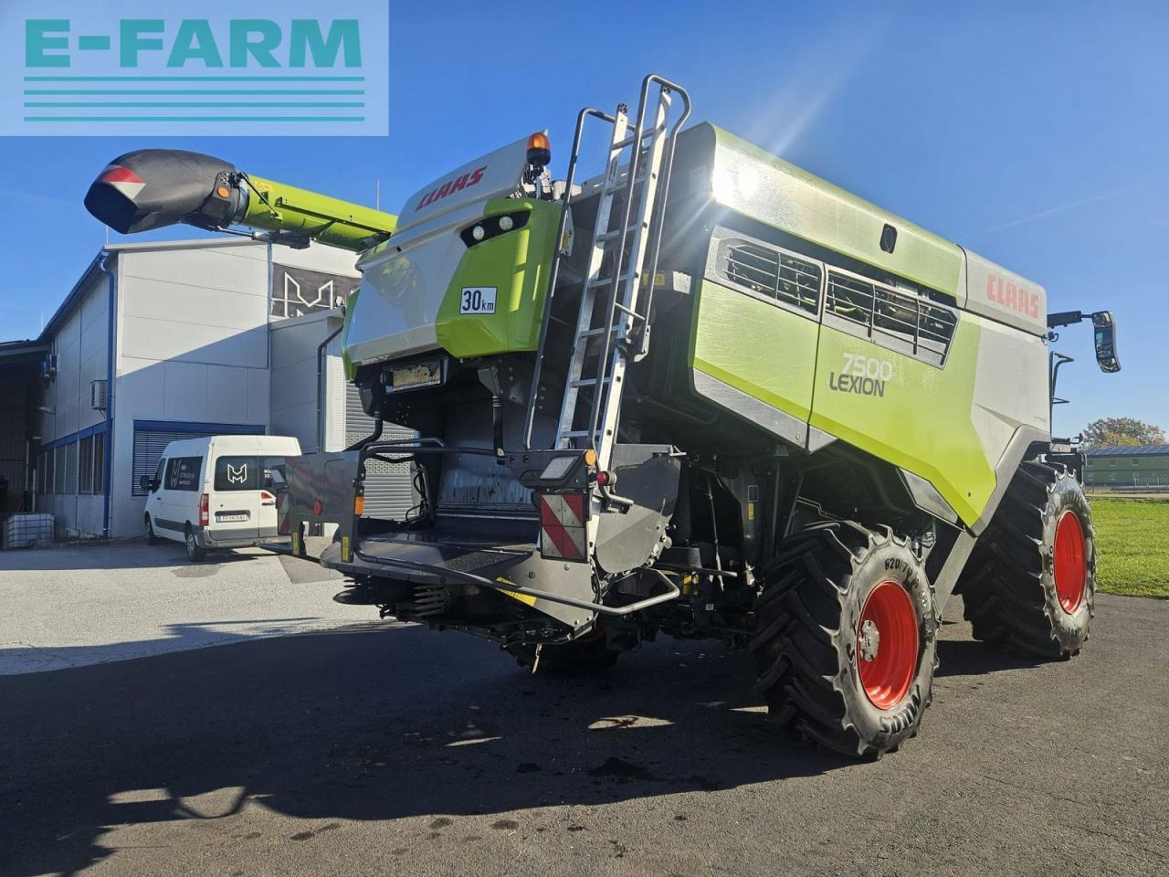 CLAAS lexion 7500 - Labības kombains: foto 5 CLAAS lexion 7500 - Labības kombains: foto 5