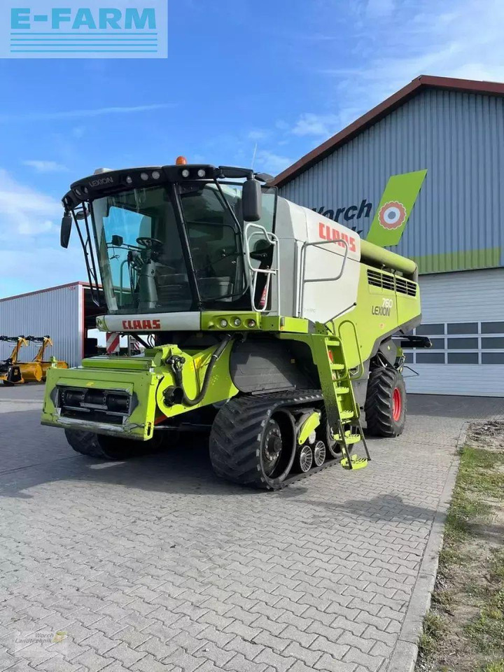 CLAAS lexion 760 tt - Labības kombains: foto 1 CLAAS lexion 760 tt - Labības kombains: foto 1