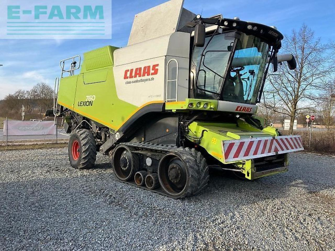 CLAAS lexion 760 tt terra trac - Labības kombains: foto 1 CLAAS lexion 760 tt terra trac - Labības kombains: foto 1