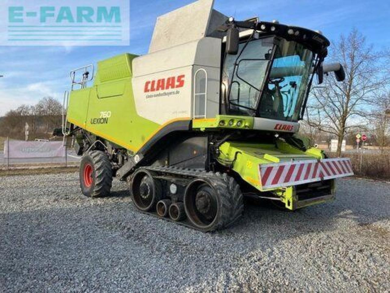CLAAS lexion 760 tt terra trac - Labības kombains: foto 1 CLAAS lexion 760 tt terra trac - Labības kombains: foto 1