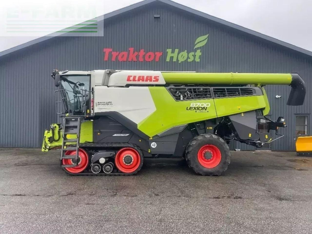 CLAAS lexion 8700 terra trac - Labības kombains: foto 1 CLAAS lexion 8700 terra trac - Labības kombains: foto 1