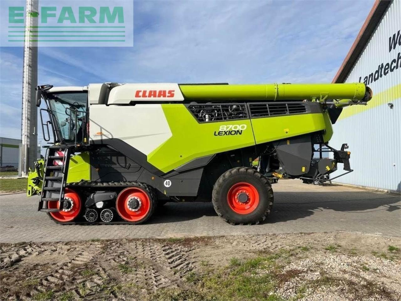 Labības kombains CLAAS lexion 8700 tt: foto 8 Labības kombains CLAAS lexion 8700 tt: foto 8