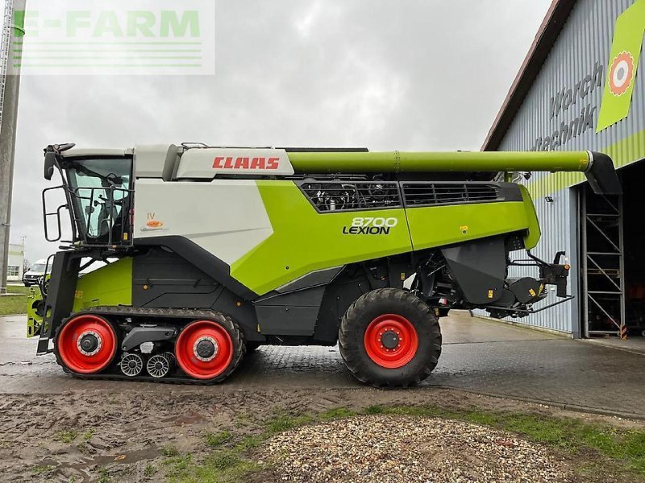 Labības kombains CLAAS lexion 8700 tt: foto 8