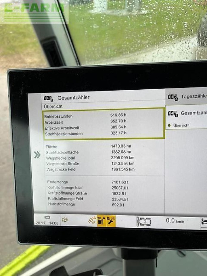 Labības kombains CLAAS lexion 8700 tt: foto 17