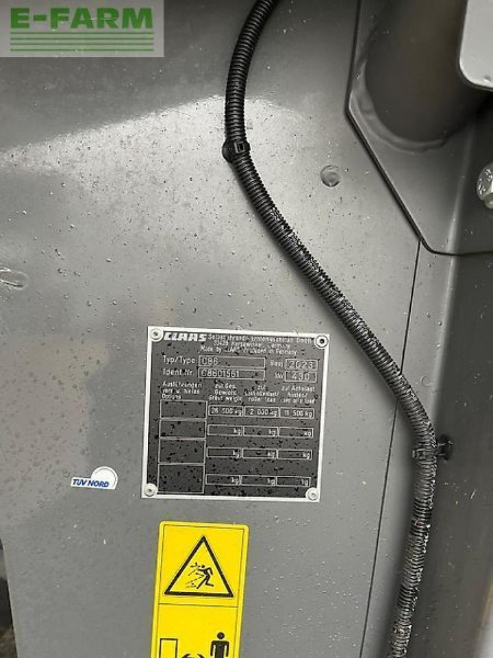 Labības kombains CLAAS lexion 8700 tt: foto 9
