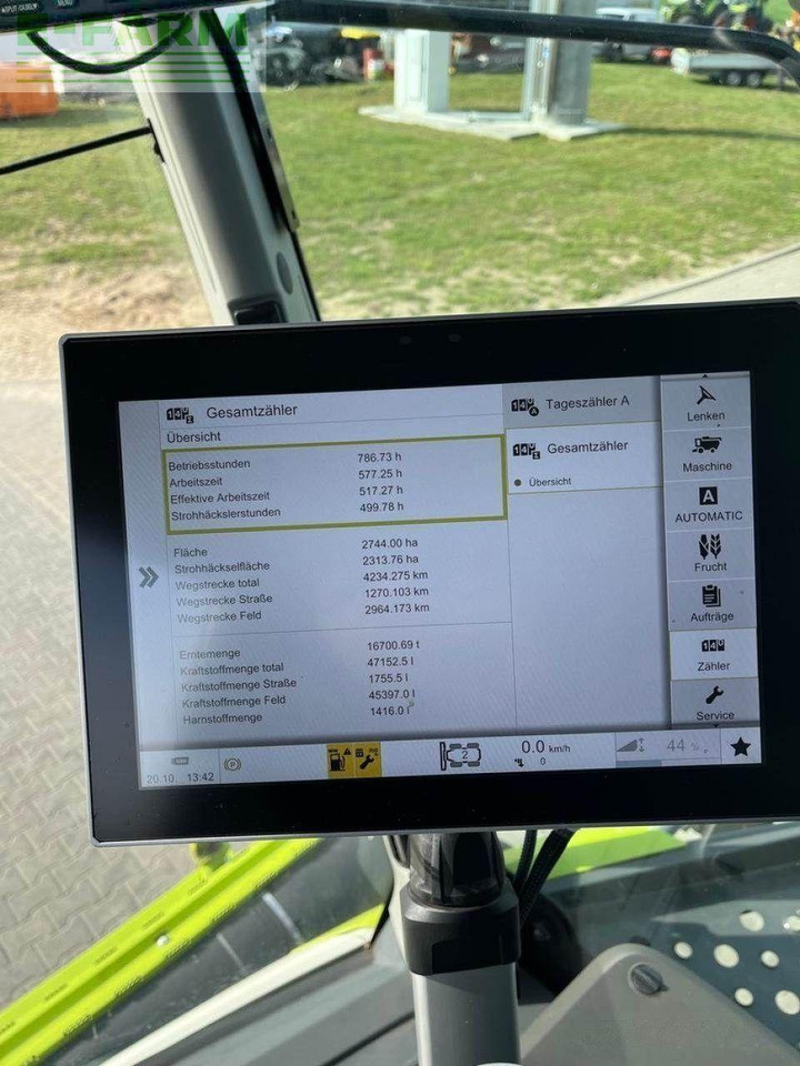 Labības kombains CLAAS lexion 8700 tt: foto 13 Labības kombains CLAAS lexion 8700 tt: foto 13