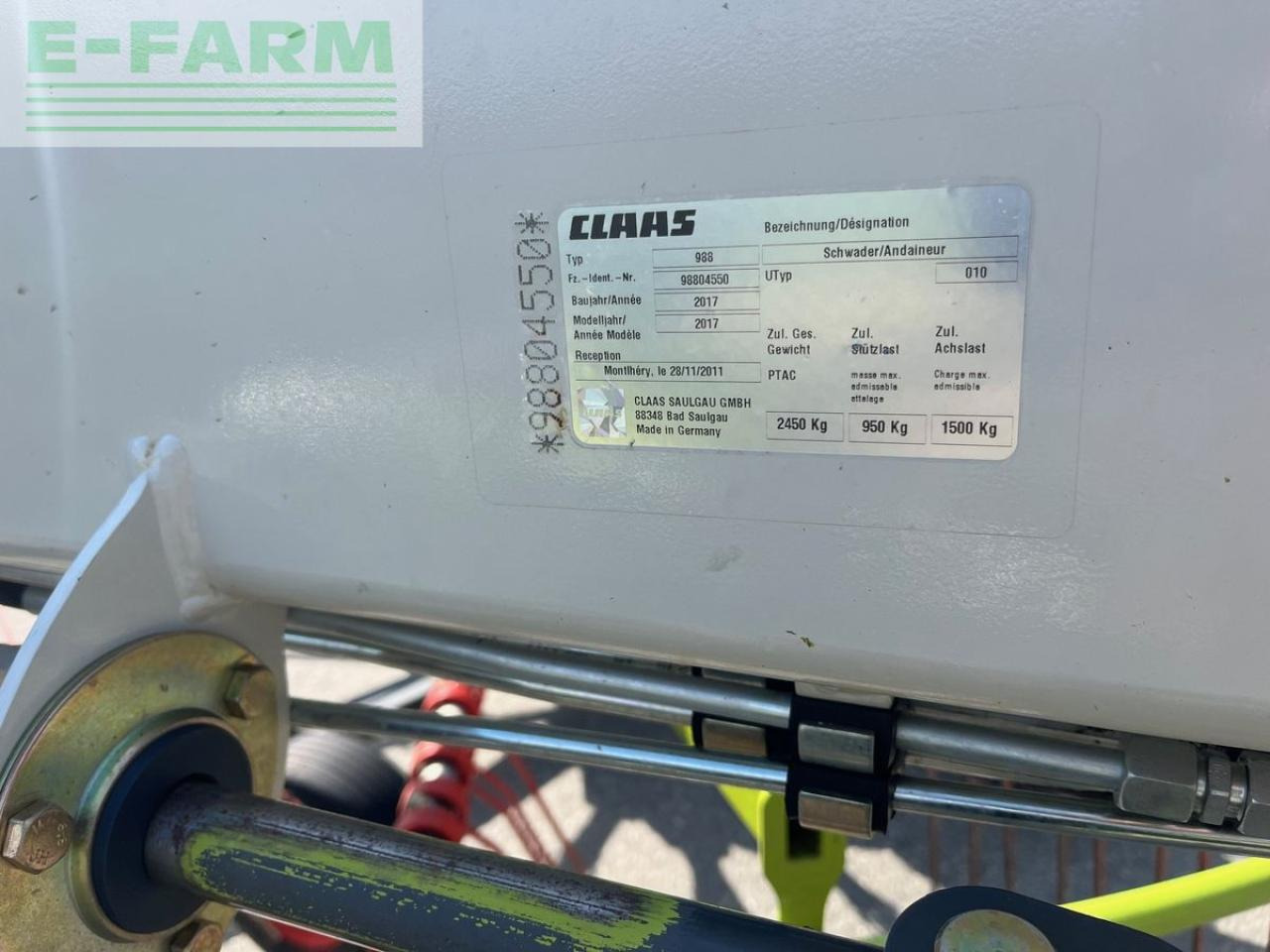 Vālotājs/ Ārdītājs CLAAS liner 2900 trend: foto 7