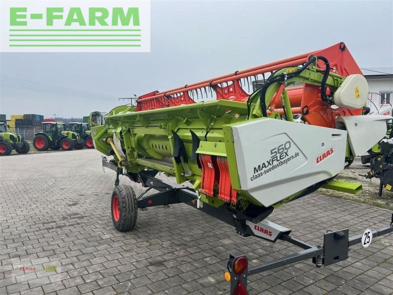 CLAAS maxflex 560 + tw - Traktors: foto 4 CLAAS maxflex 560 + tw - Traktors: foto 4