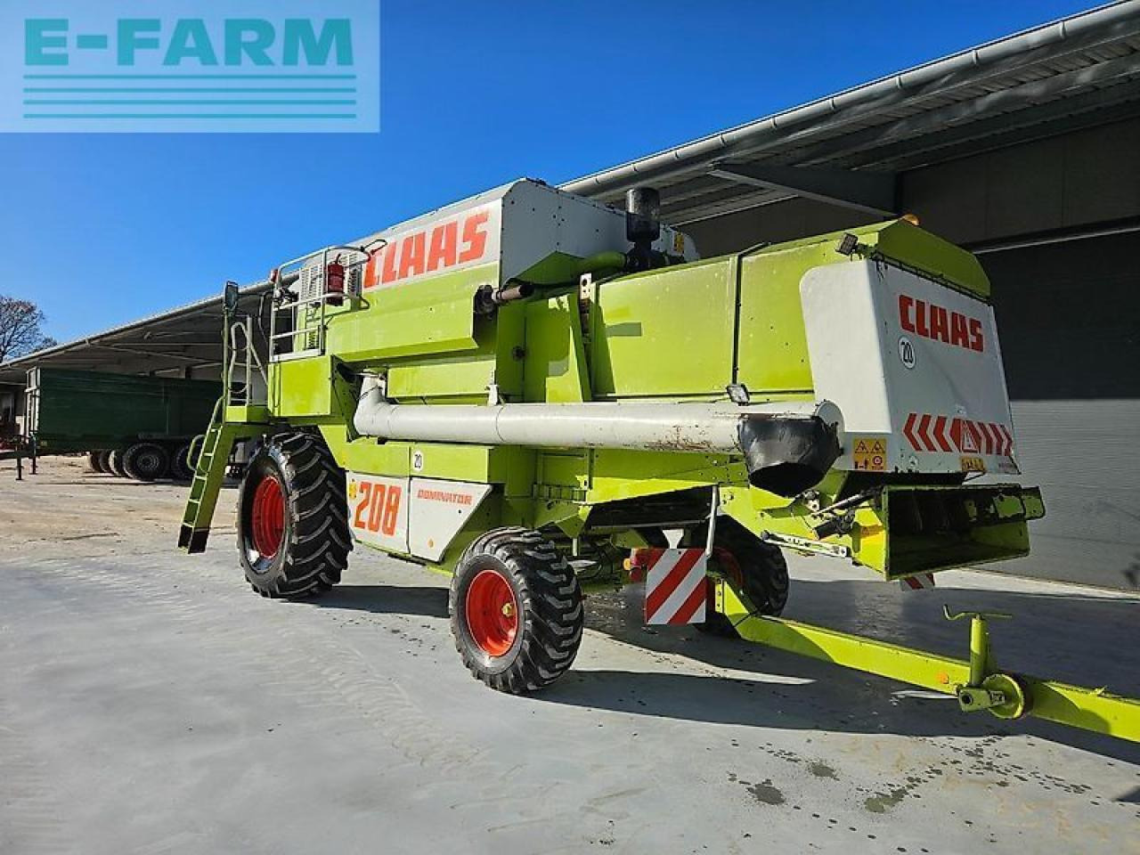 CLAAS mega 208 "gepflegte maschine" inzahlungnahme möglich - Labības kombains: foto 4 CLAAS mega 208 "gepflegte maschine" inzahlungnahme möglich - Labības kombains: foto 4