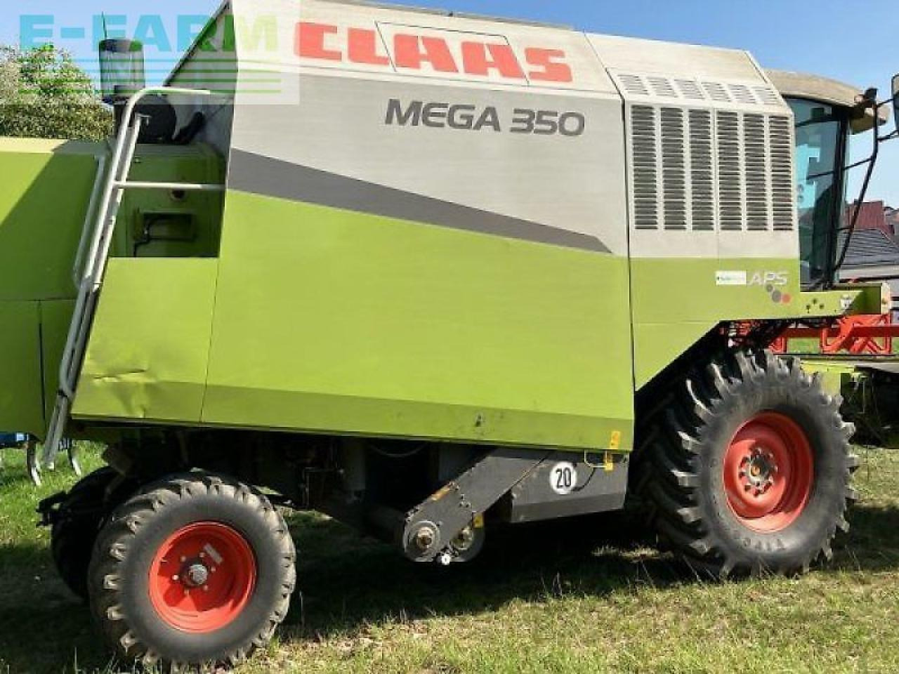 CLAAS mega 350 - Labības kombains: foto 2 CLAAS mega 350 - Labības kombains: foto 2