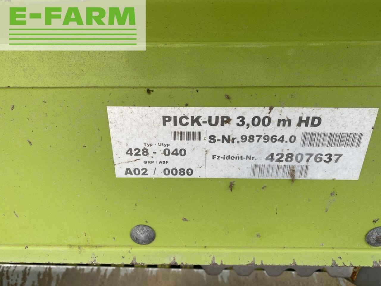 CLAAS pu 300 hd - Lopbarības kombaina papildaprīkojums: foto 5 CLAAS pu 300 hd - Lopbarības kombaina papildaprīkojums: foto 5