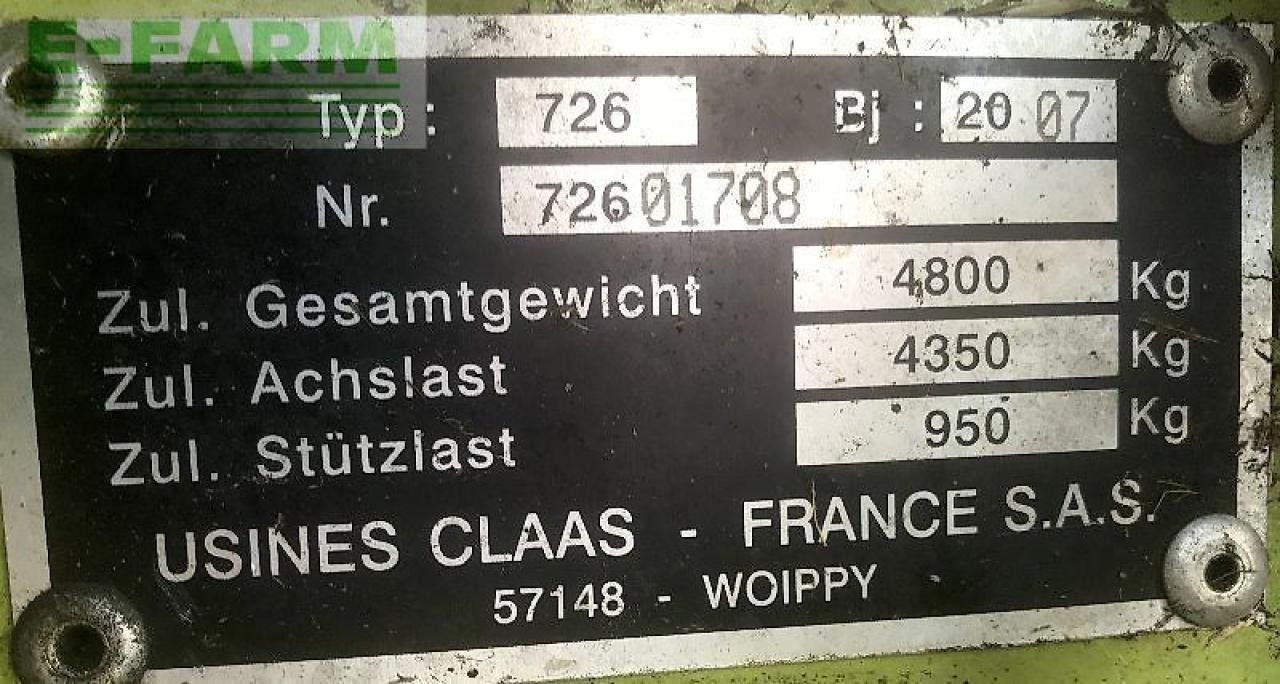 CLAAS rollant 255 rc uniwrap - Kīpu prese: foto 2 CLAAS rollant 255 rc uniwrap - Kīpu prese: foto 2