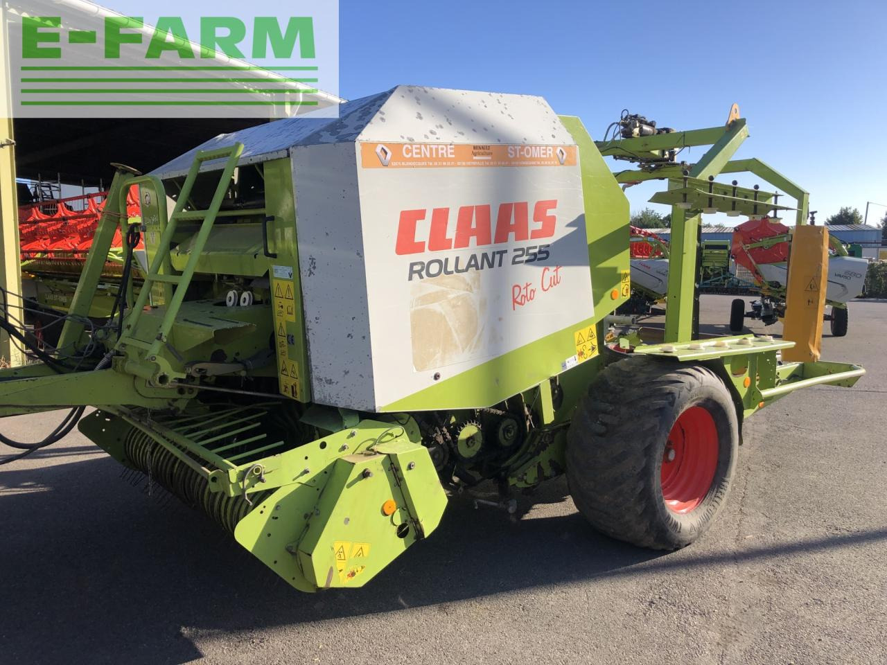 CLAAS rollant 255 rc uniwrap - Kīpu prese: foto 1 CLAAS rollant 255 rc uniwrap - Kīpu prese: foto 1