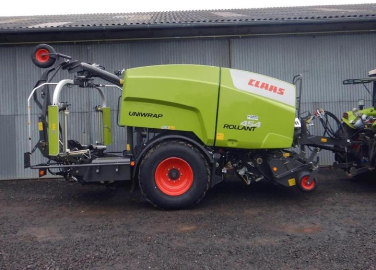 Kīpu prese CLAAS rollant 454 uniwrap: foto 20