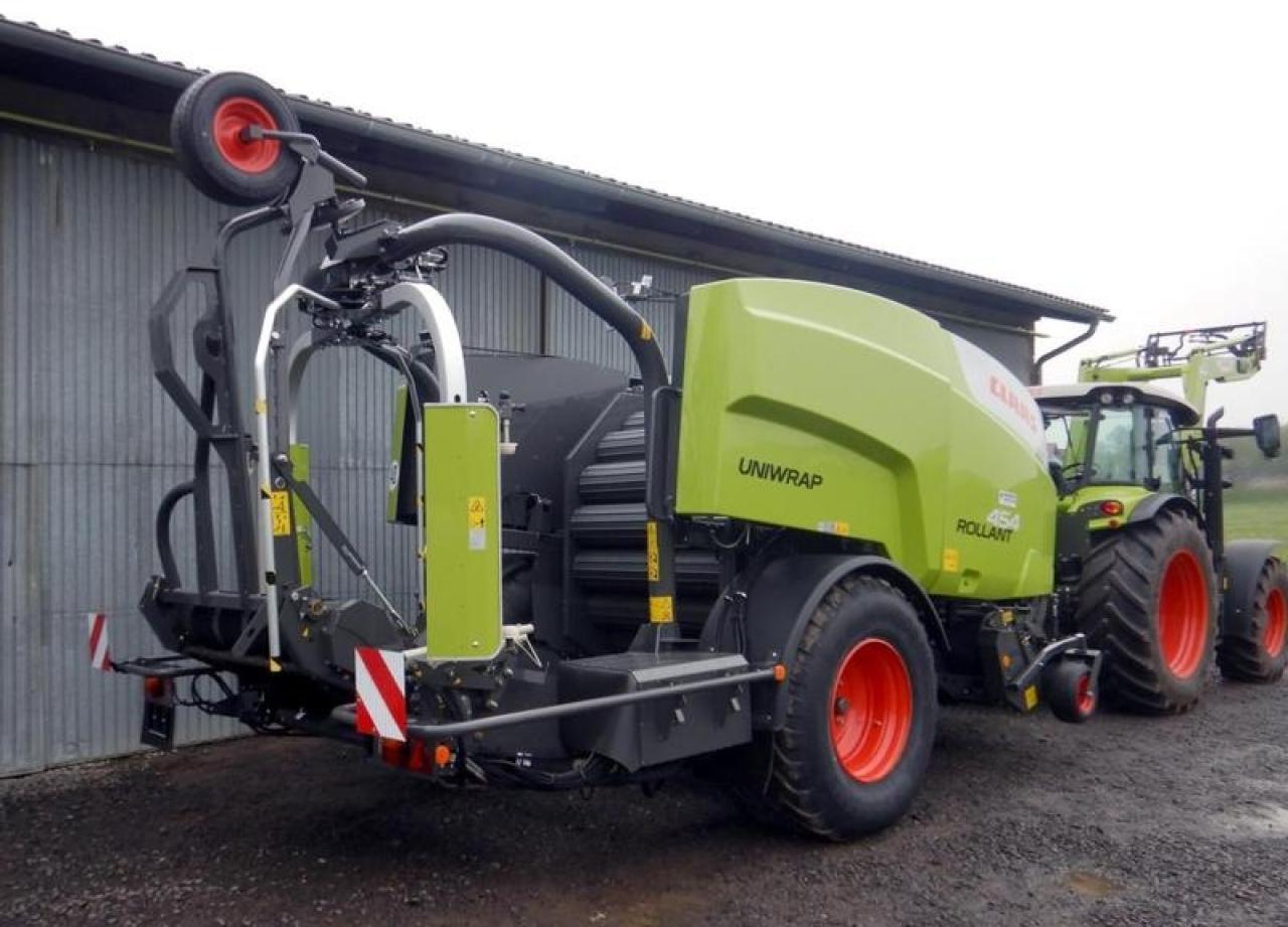 Kīpu prese CLAAS rollant 454 uniwrap: foto 18