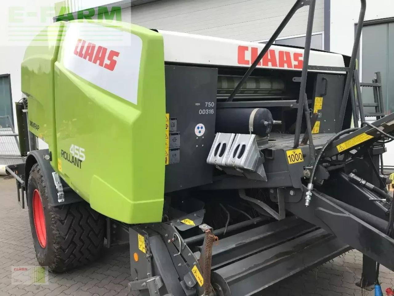 CLAAS rollant uniwrap 455(roto cut 25 messer) - Kīpu prese: foto 2 CLAAS rollant uniwrap 455(roto cut 25 messer) - Kīpu prese: foto 2