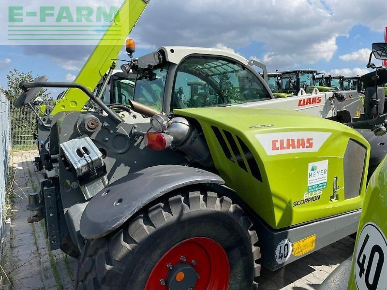 CLAAS scorpion 6035 - Teleskopiskais iekrāvējs: foto 3 CLAAS scorpion 6035 - Teleskopiskais iekrāvējs: foto 3