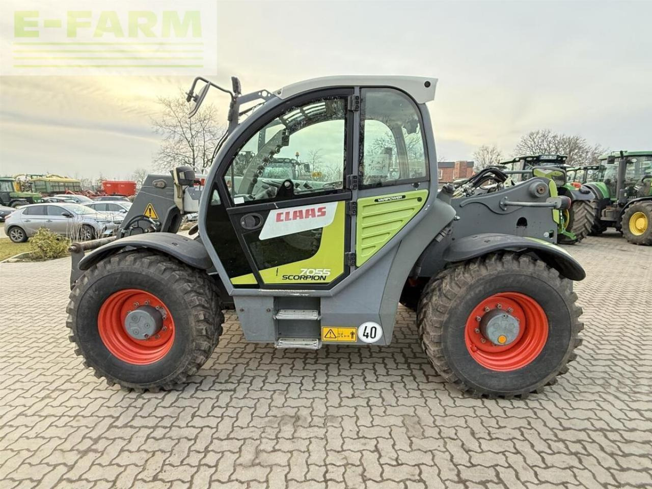 CLAAS scorpion 7055 agri - Teleskopiskais iekrāvējs: foto 2 CLAAS scorpion 7055 agri - Teleskopiskais iekrāvējs: foto 2