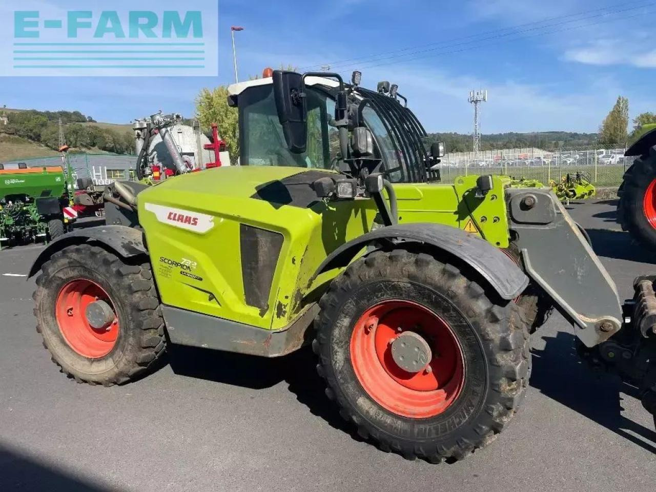 CLAAS scorpion 732 - Teleskopiskais iekrāvējs: foto 2 CLAAS scorpion 732 - Teleskopiskais iekrāvējs: foto 2