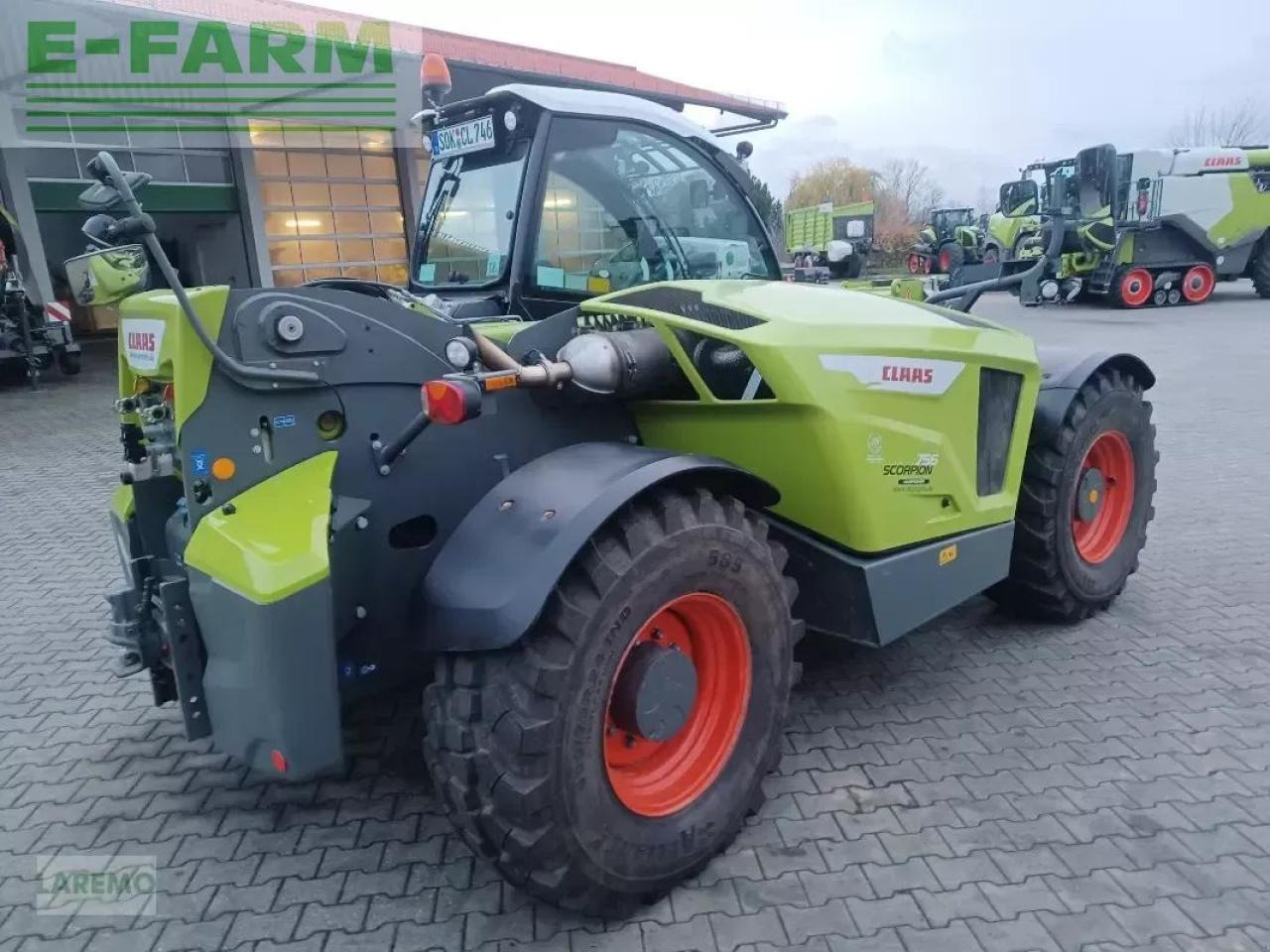 CLAAS scorpion 756 varipower plus - Teleskopiskais iekrāvējs: foto 4 CLAAS scorpion 756 varipower plus - Teleskopiskais iekrāvējs: foto 4