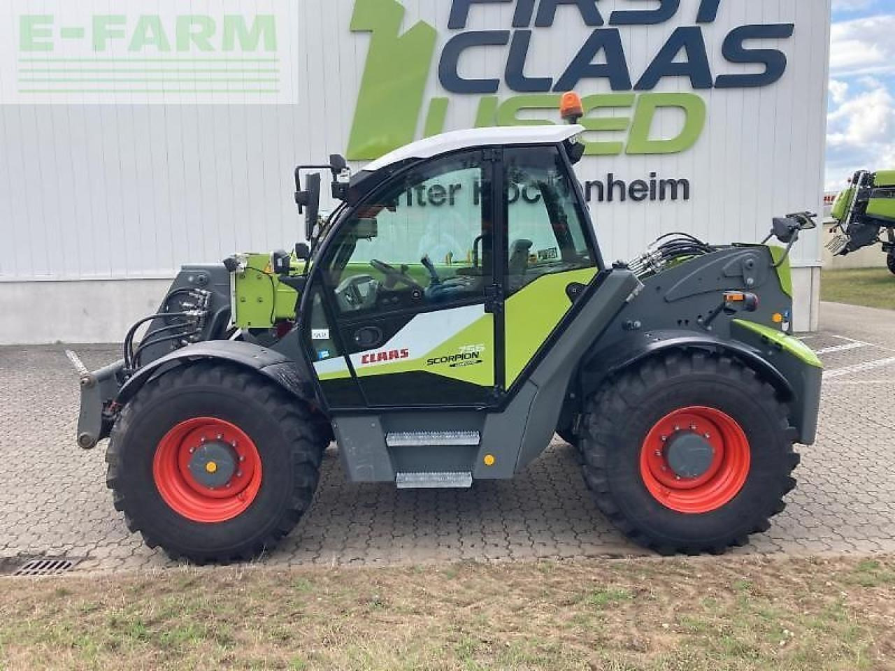Teleskopiskais iekrāvējs CLAAS scorpion 756 vp: foto 8