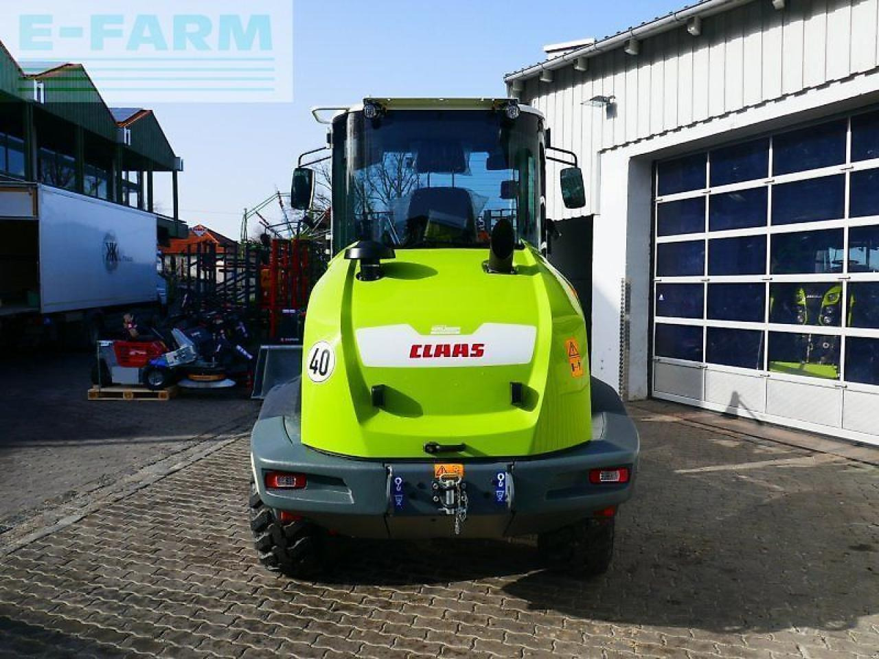 Mini-ekskavators CLAAS torion 644 sinus - eingesetzte vorführmaschine: foto 6