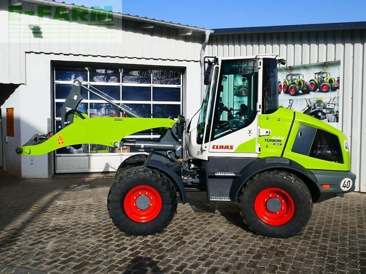 Mini-ekskavators CLAAS torion 644 sinus - eingesetzte vorführmaschine: foto 8