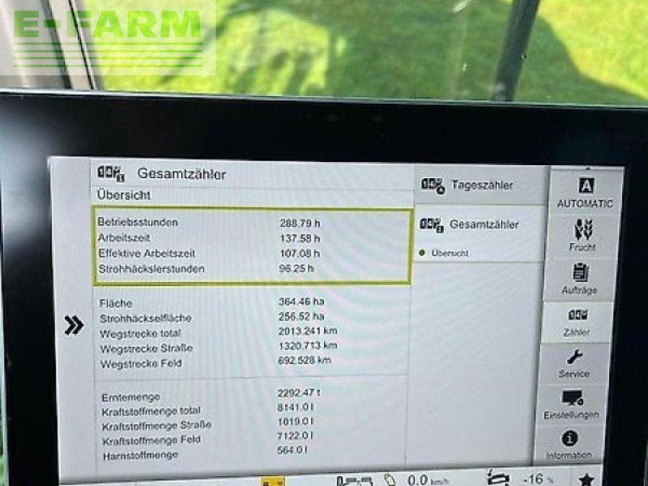 Labības kombains CLAAS trion 750: foto 8