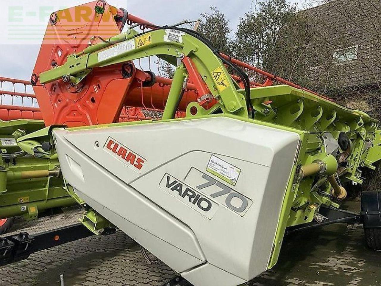 Labības kombains CLAAS trion 750: foto 10