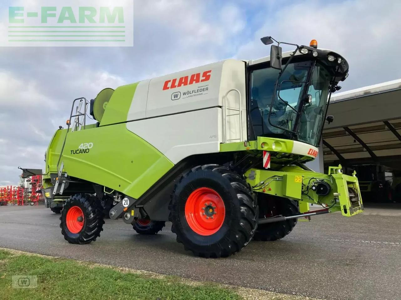 CLAAS tucano 420 - Labības kombains: foto 5 CLAAS tucano 420 - Labības kombains: foto 5