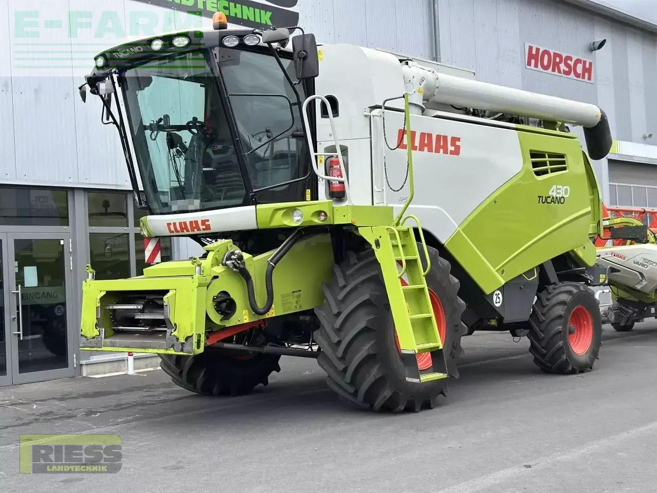 CLAAS tucano 430 vario 560 l34 - Labības kombains: foto 1 CLAAS tucano 430 vario 560 l34 - Labības kombains: foto 1