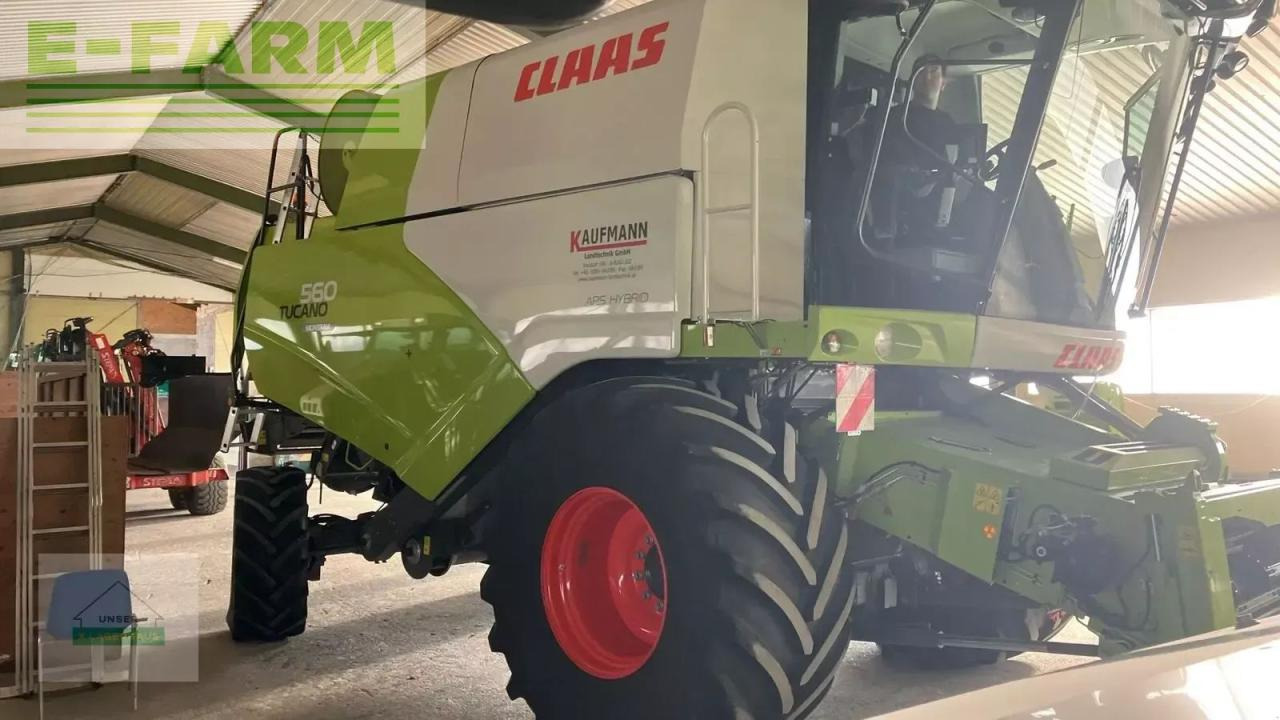 CLAAS tucano 560 montana - Labības kombains: foto 4 CLAAS tucano 560 montana - Labības kombains: foto 4